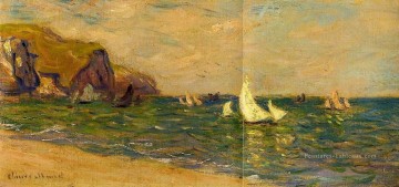  claude - Voiliers à Mer Pourville Claude Monet